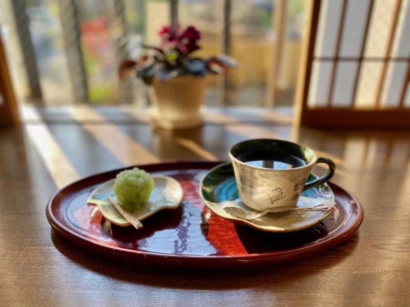 茶房 欅 コーヒーセット